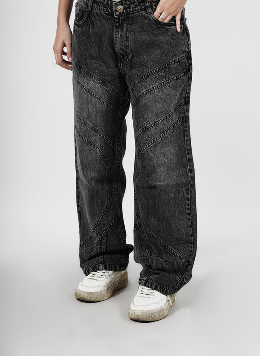 STONE WASHED UNISEX DENIMS