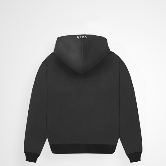 THE WORLD NEEDS YOU BLACK OVERSIZED HOODIE